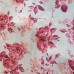 Red fucsia flower fabric