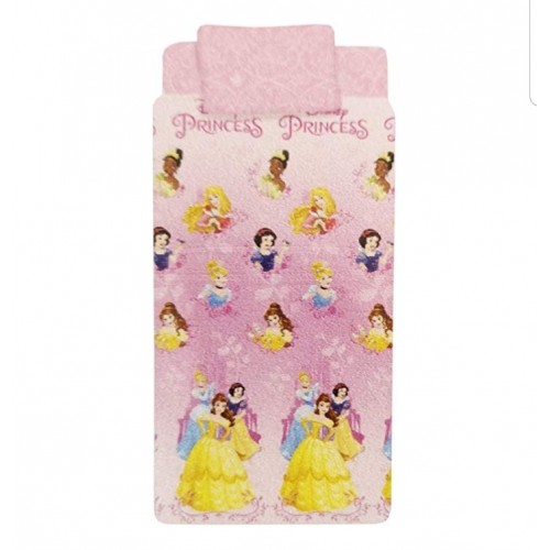 Completo Lenzuola Principesse Disney Letto Singolo