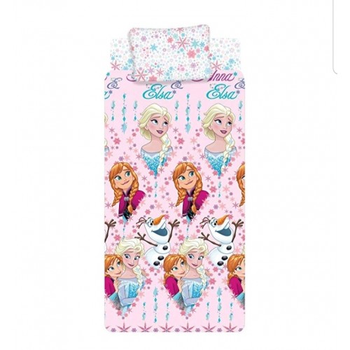 Lenzuola Frozen letto singolo