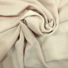 Beige silk crepe fabric for curtains