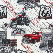 Route 66 Loneta fabric