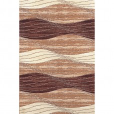 Tappeto geko 100x180 onda marrone