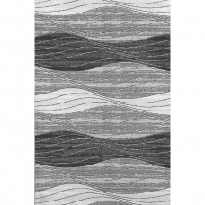 Gako grey waves carpet 80x140