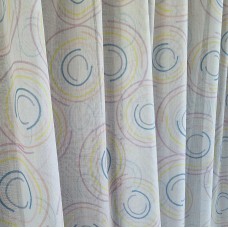 Tenda Fozzie 300cm bianco, con cerchi multicolore