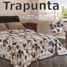 Trapunta Marta Marzotto a foglie wenge