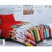 3d crayons soft quilt for twin bed